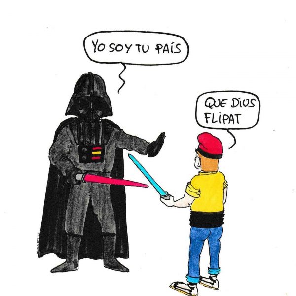 La realitat sempre supera la ficció, i quina ficció.#NINOTAIRE
#espanya #cata...